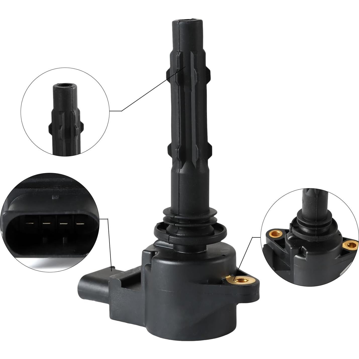 Paquete de 8 Bobinas de Encendido UF535 y Bujías Iridio DEEGOOLY