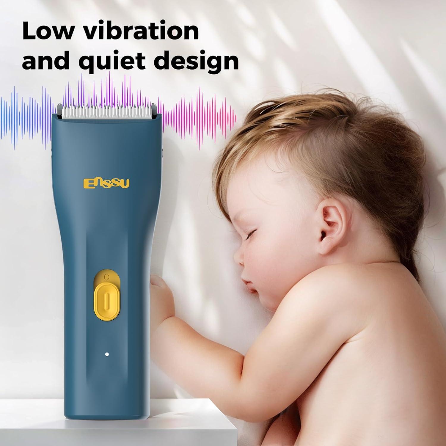 Cortadora de Cabello ENSSU Inalámbrica Impermeable Azul