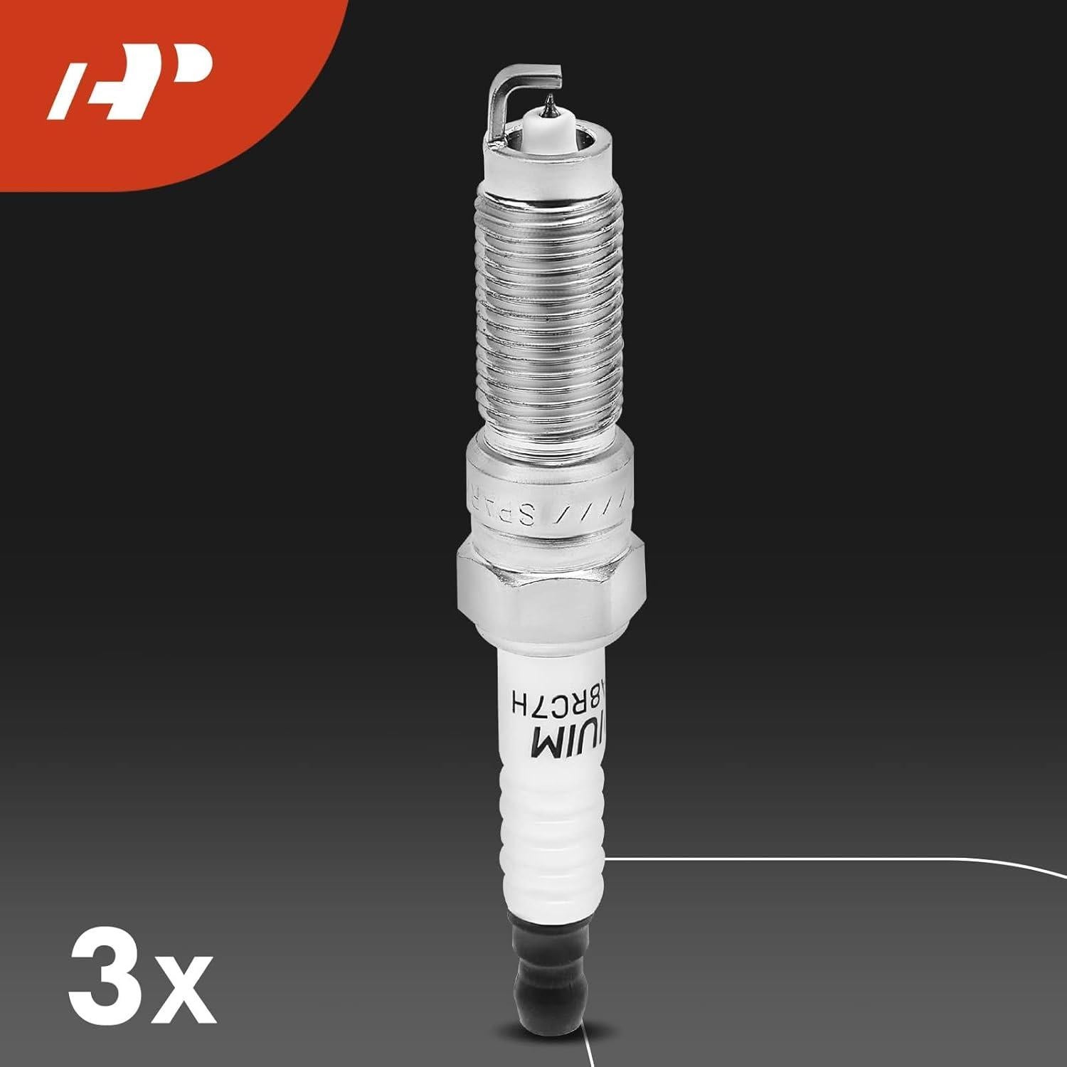 Juego de 3 Bobinas de Encendido y Bujías Iridio A-Premium para Ford