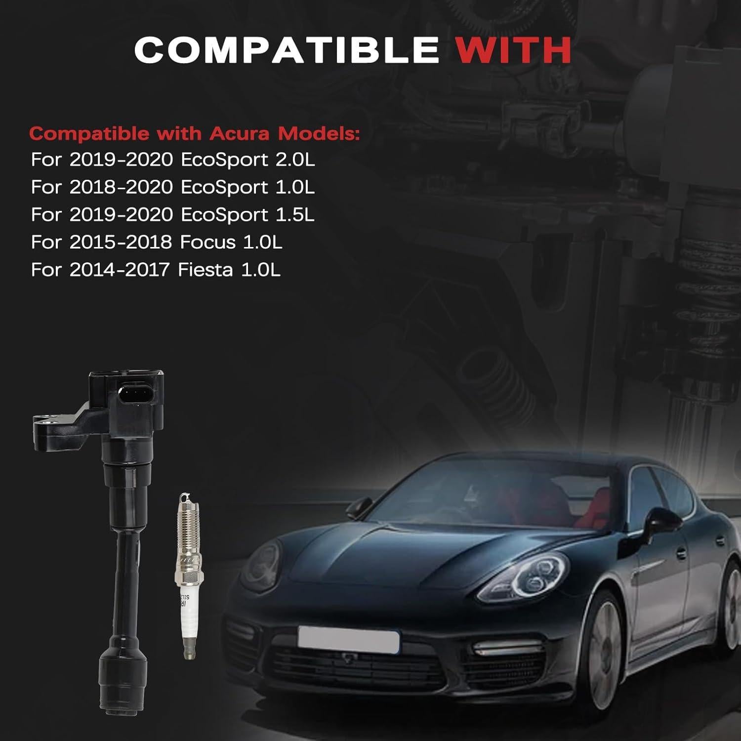 Juego de Bobinas de Encendido y Bujías Iridio Autodevil UF736