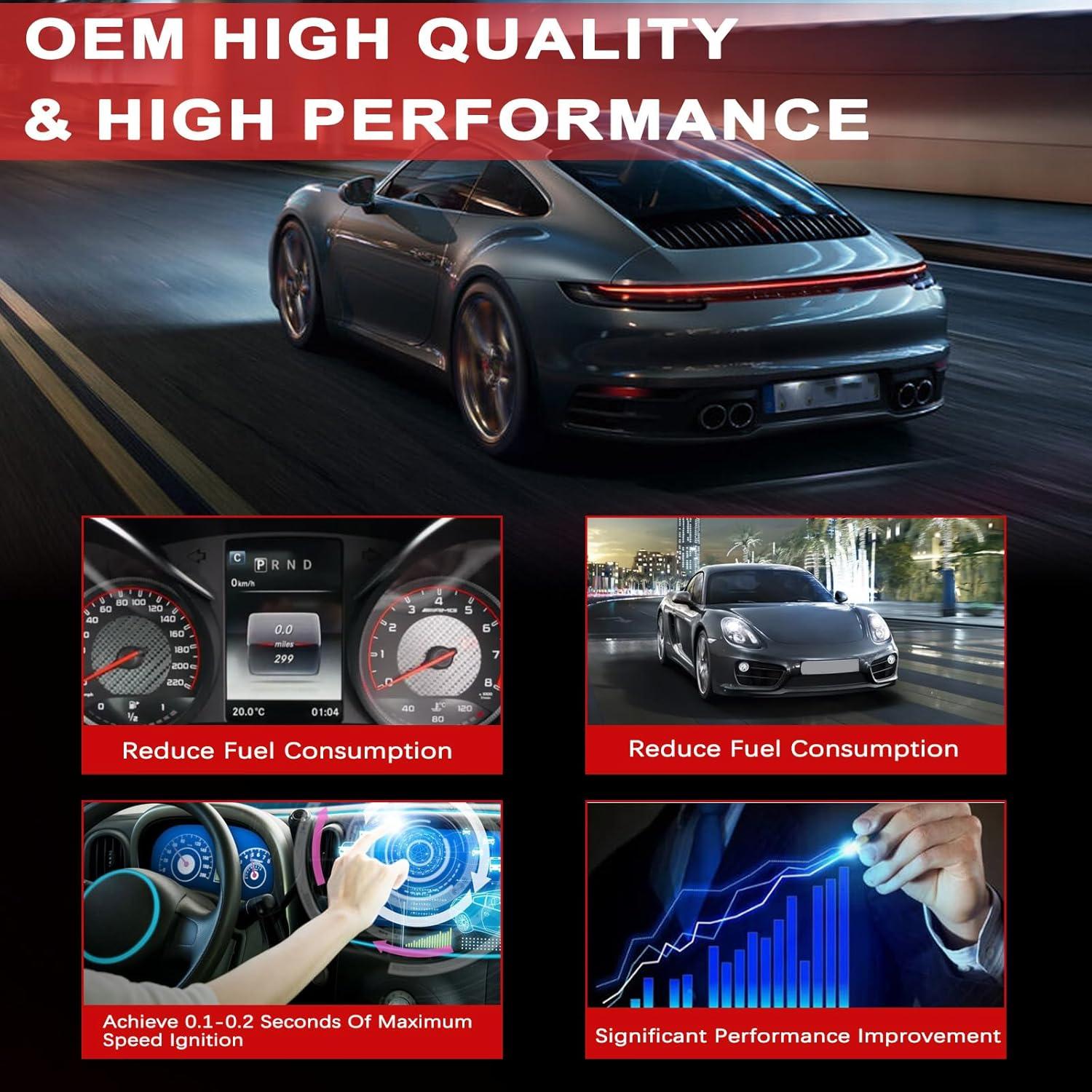 Juego de Bobinas de Encendido y Bujías Iridio Autodevil UF736