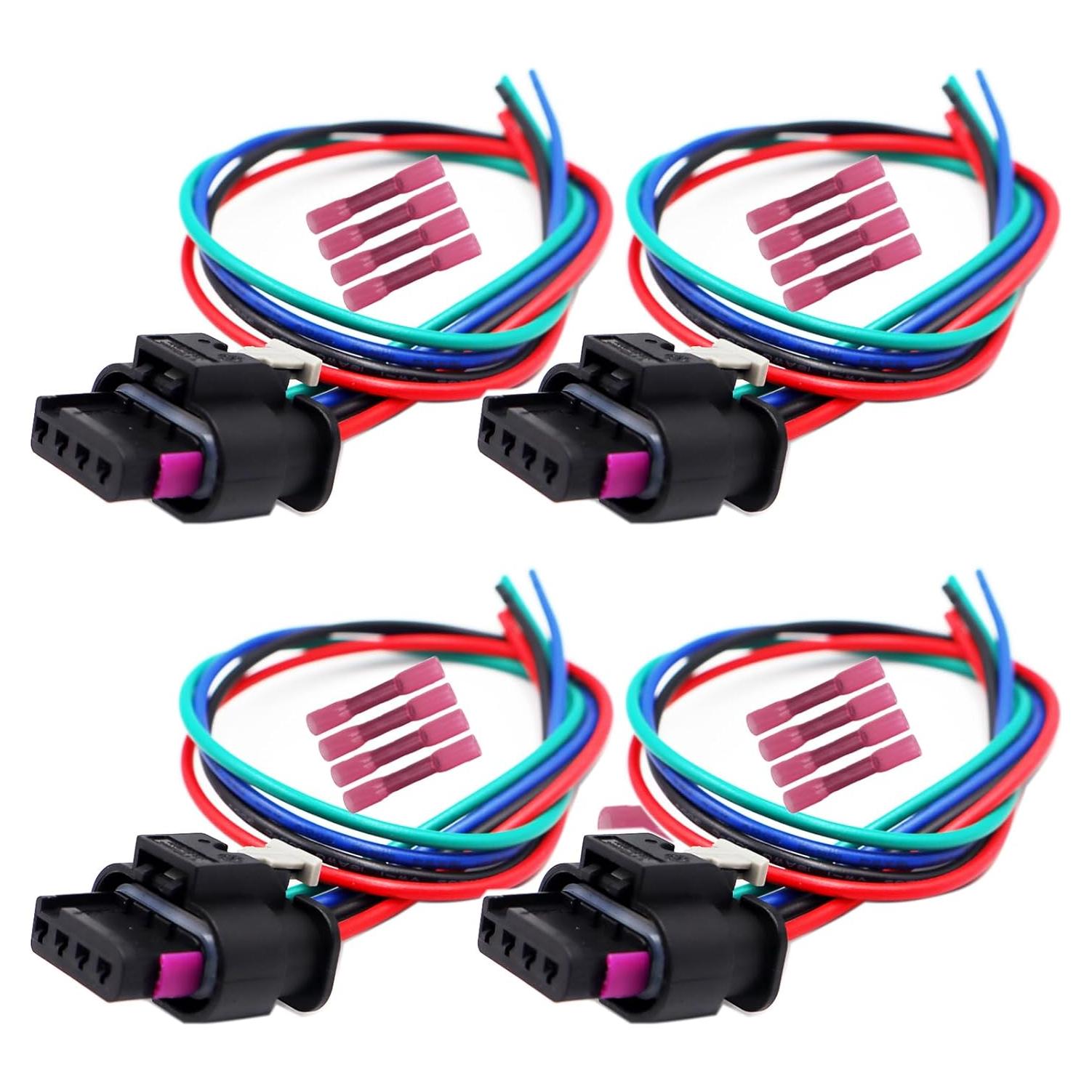 Juego de 4 Conectores de Bobina de Encendido LIZAPUS S2316