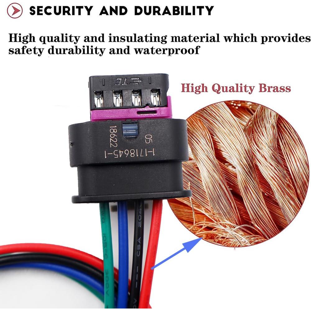 Juego de 4 Conectores de Bobina de Encendido LIZAPUS S2316