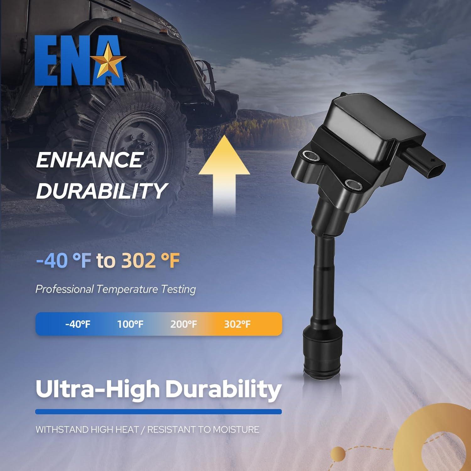 Bobinas de Encendido ENA UF736 Juego de 3 para Ford 1.0L 1.5L