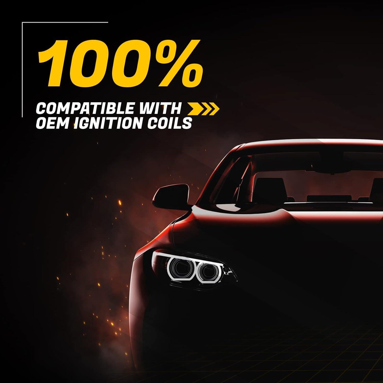 Juego de 6 Bobinas de Encendido NGK Yoshi Motors para Ford 3.5L