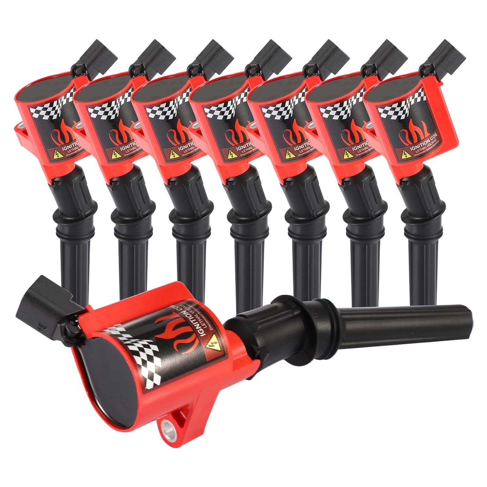 Paquete de 8 Bobinas de Encendido CarBole DG508 Curvas