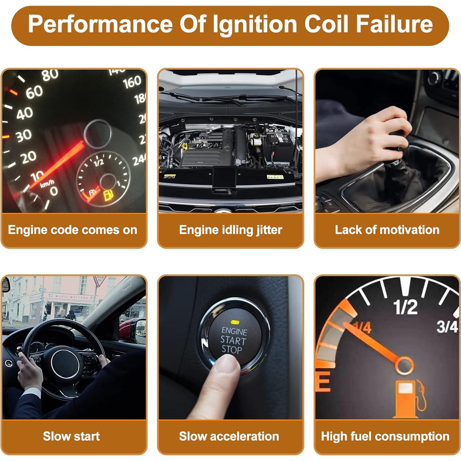 Juego de 6 Bobinas de Encendido AITAOTAO UF592 para BMW