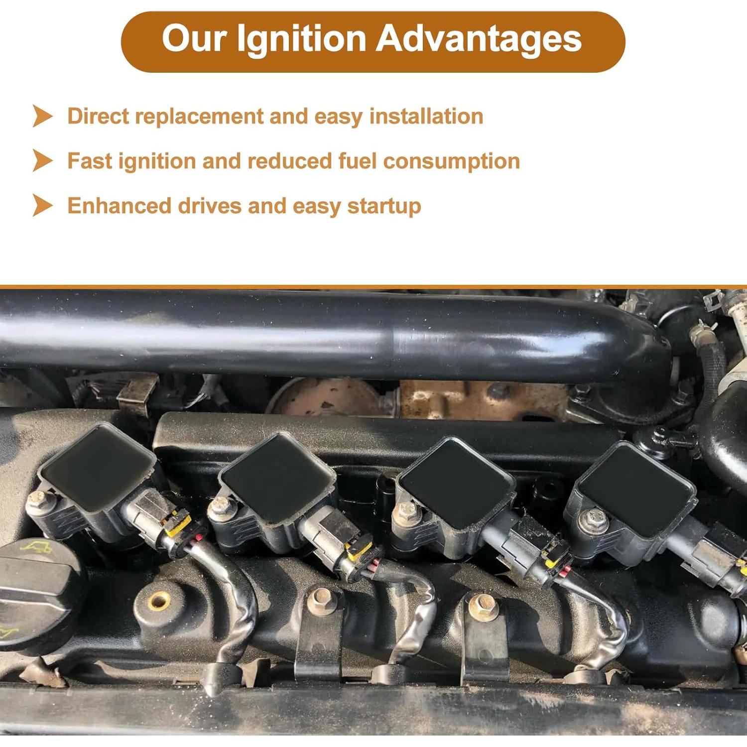 Juego de 6 Bobinas de Encendido AITAOTAO UF592 para BMW