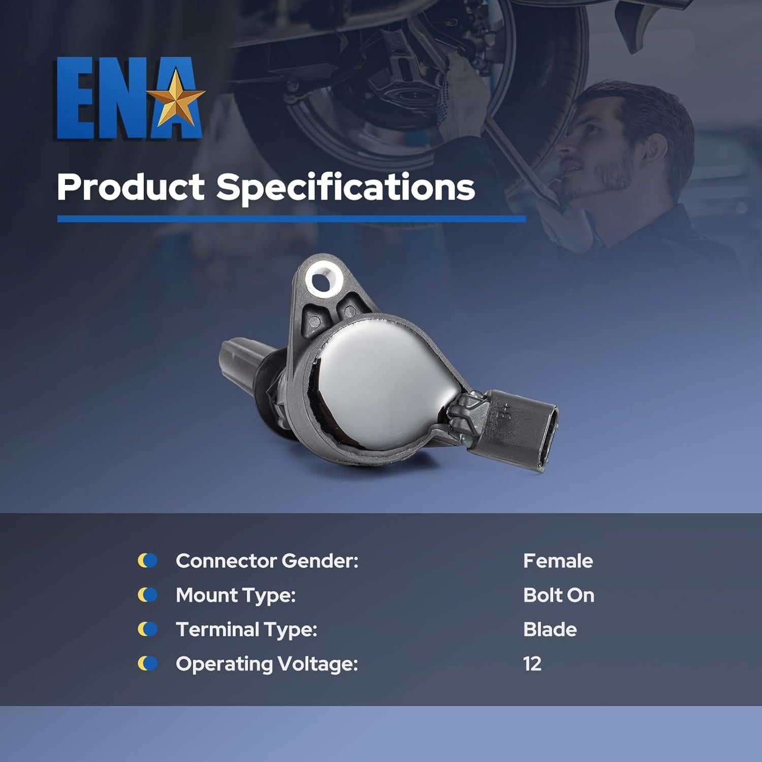 Pack de Bobinas de Encendido ENA para Ford y Lincoln 4.6L 5.4L V8