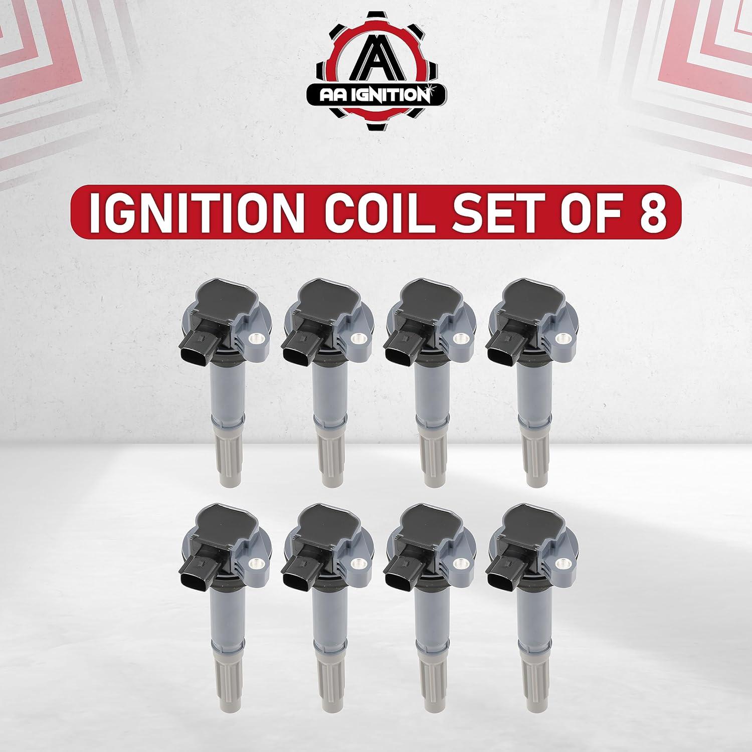 Juego de 8 bobinas de encendido AA Ignition para Ford 5.0L