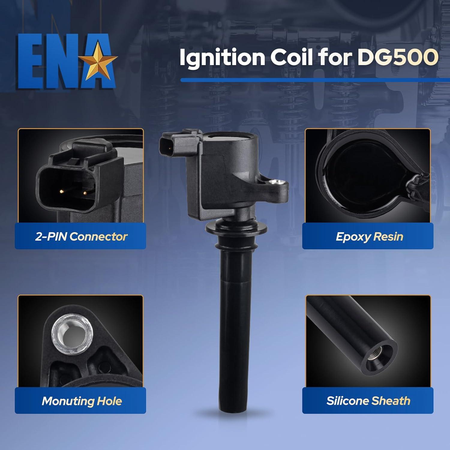 Juego de 6 Bobinas de Encendido ENA y Bujías SP493 3.0L