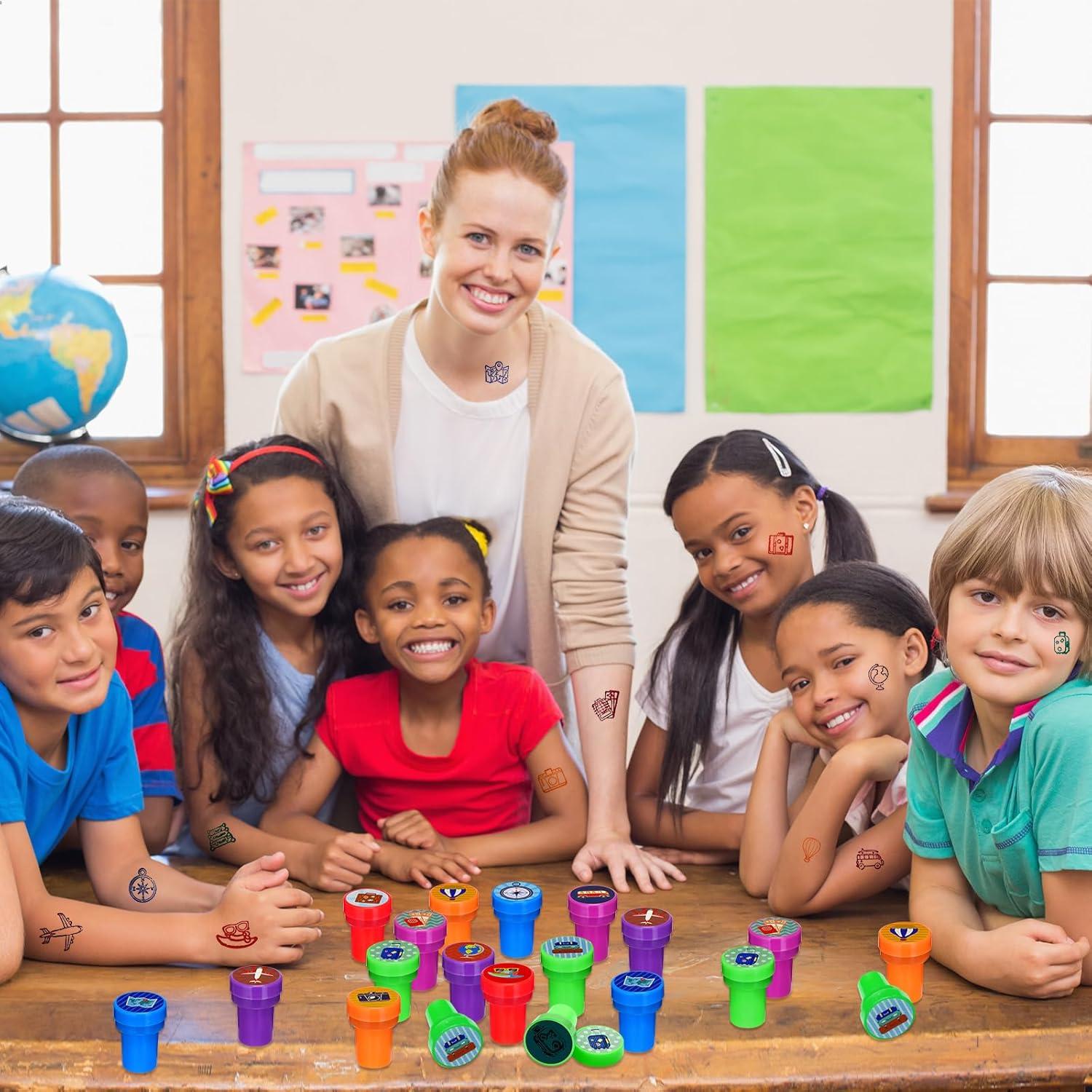 Sellos de Aventura Cinrobiye 24 Pcs para Niños y Niñas