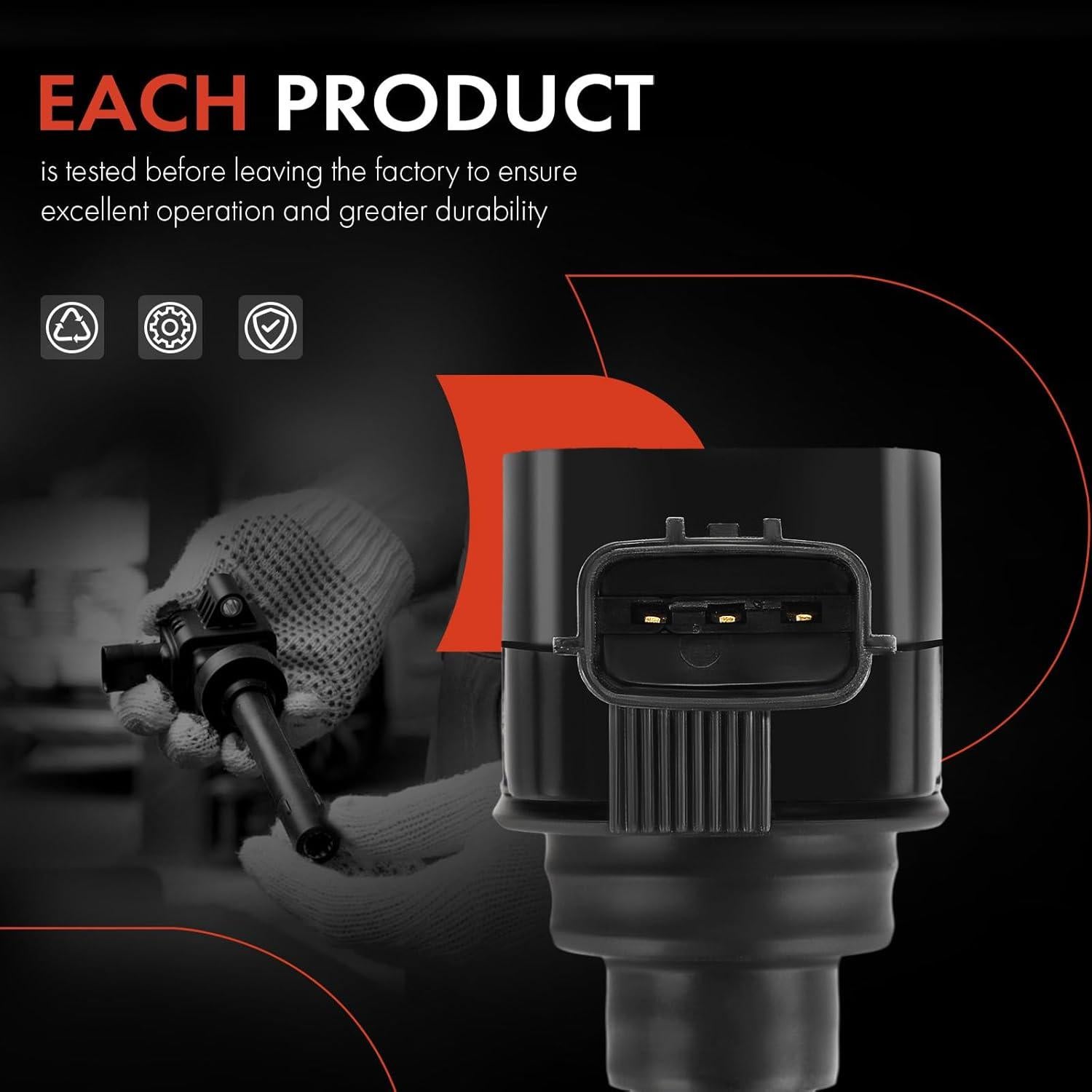 Bobinas de Encendido A-Premium para Nissan Versa y Kicks 1.6L