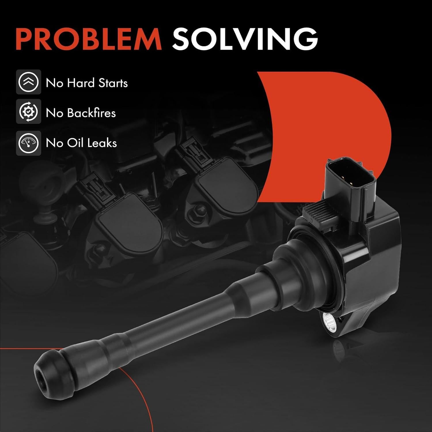 Bobinas de Encendido A-Premium para Nissan Versa y Kicks 1.6L