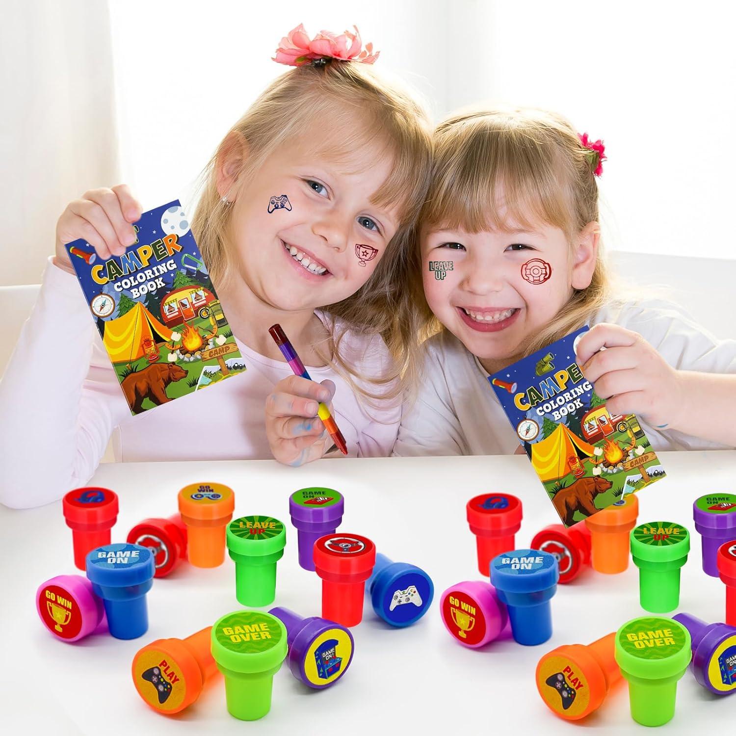 Sellos de Fiesta de Videojuegos Cinrobiye 24 PCS Creativos