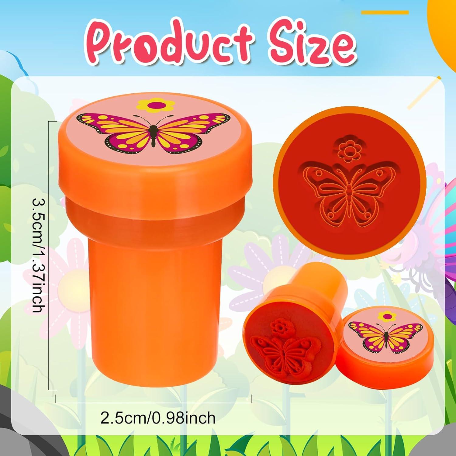 Sellos de Fiesta Mariposa 24 PCS Cinrobiye - Diversión Infantil