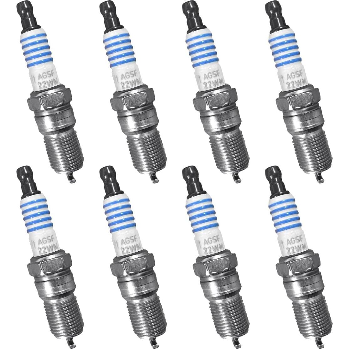 Juego de 8 Bobinas de Encendido MAS DG508 + Bujías SP479 Ford