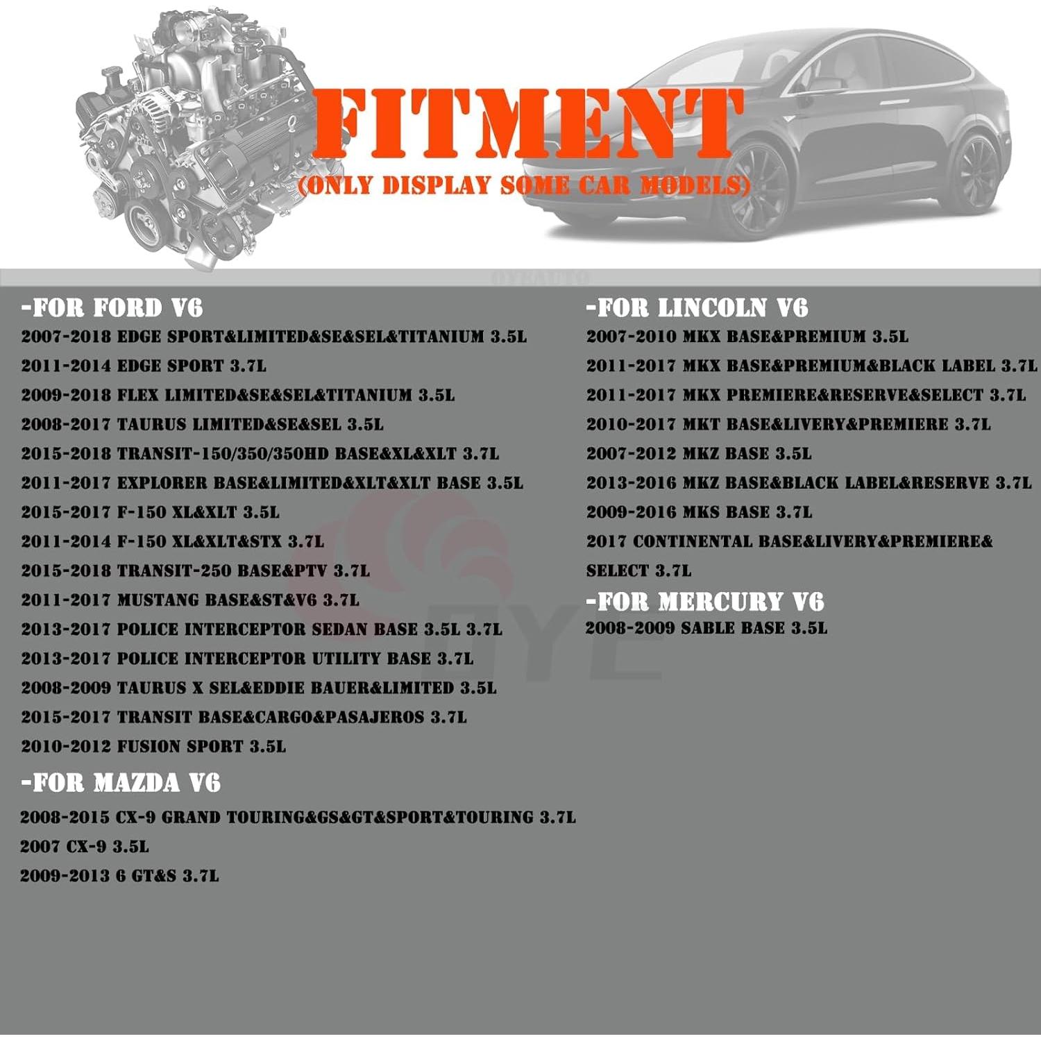 Paquete de Bobina de Encendido OYEAUTO UF553 y Bujías Iridio