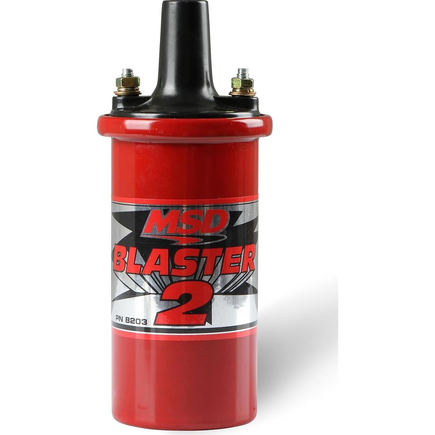 Bobina de Encendido MSD 8203 Blaster 2 Rojo con Resistor