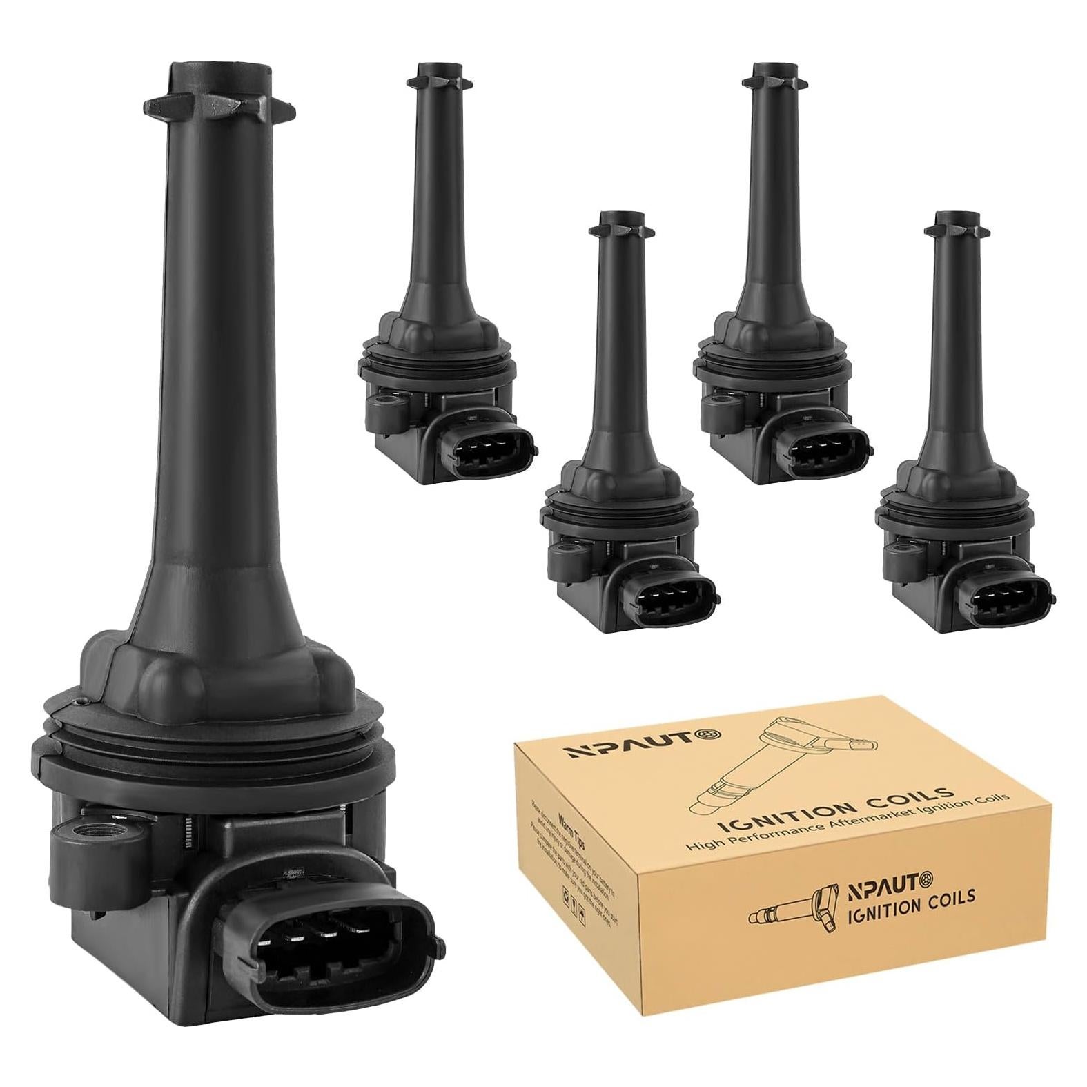 Bobinas de Encendido NPAUTO UF341 Juego de 5 para Volvo