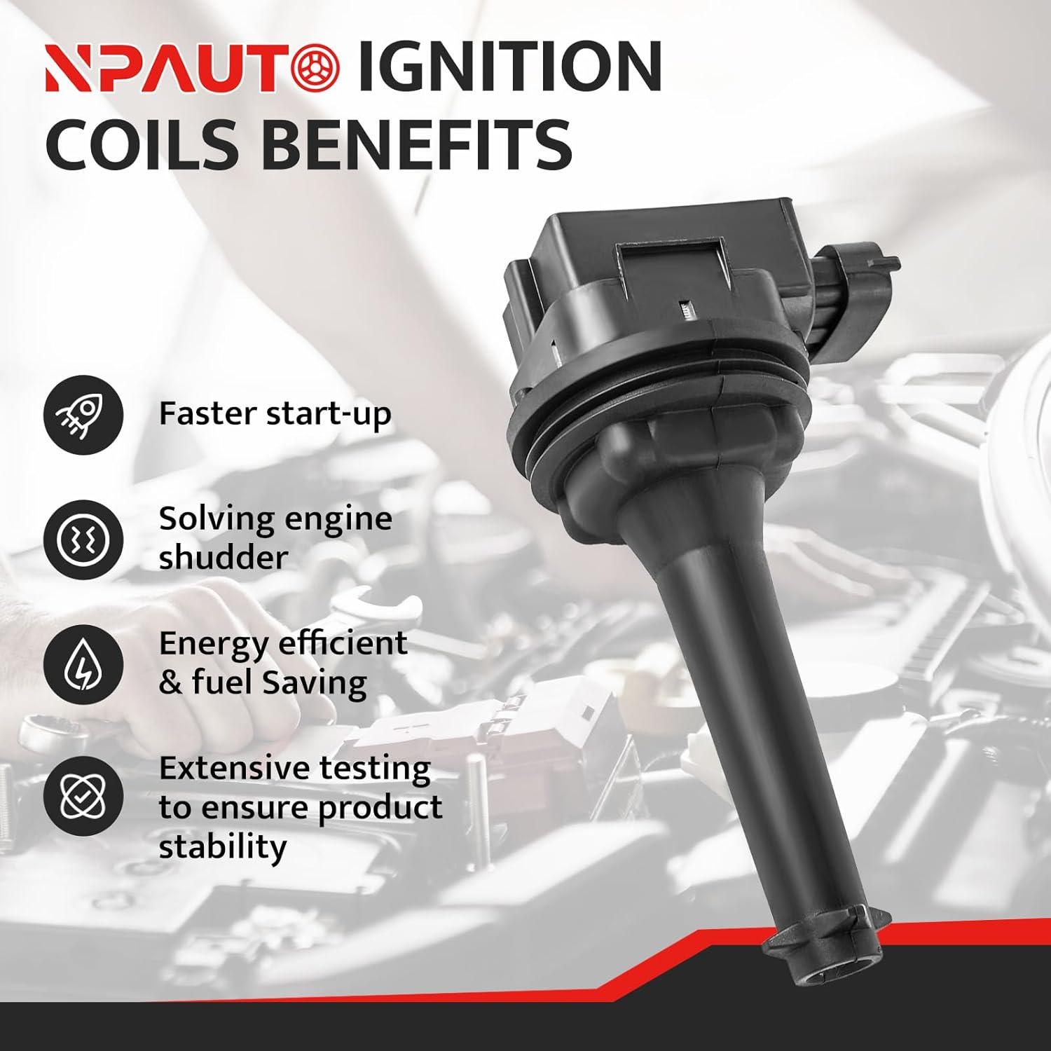 Bobinas de Encendido NPAUTO UF341 Juego de 5 para Volvo