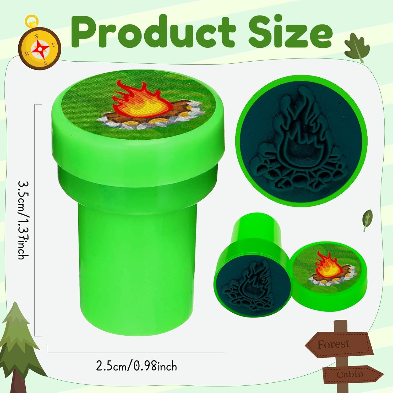 Sellos de Camping Cinrobiye 24 Pcs para Niños y Niñas