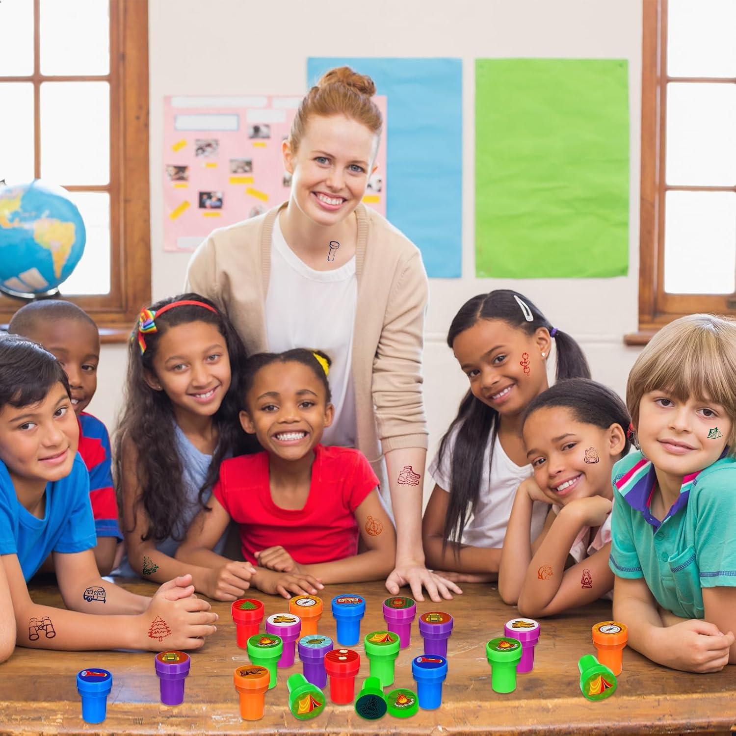 Sellos de Camping Cinrobiye 24 Pcs para Niños y Niñas