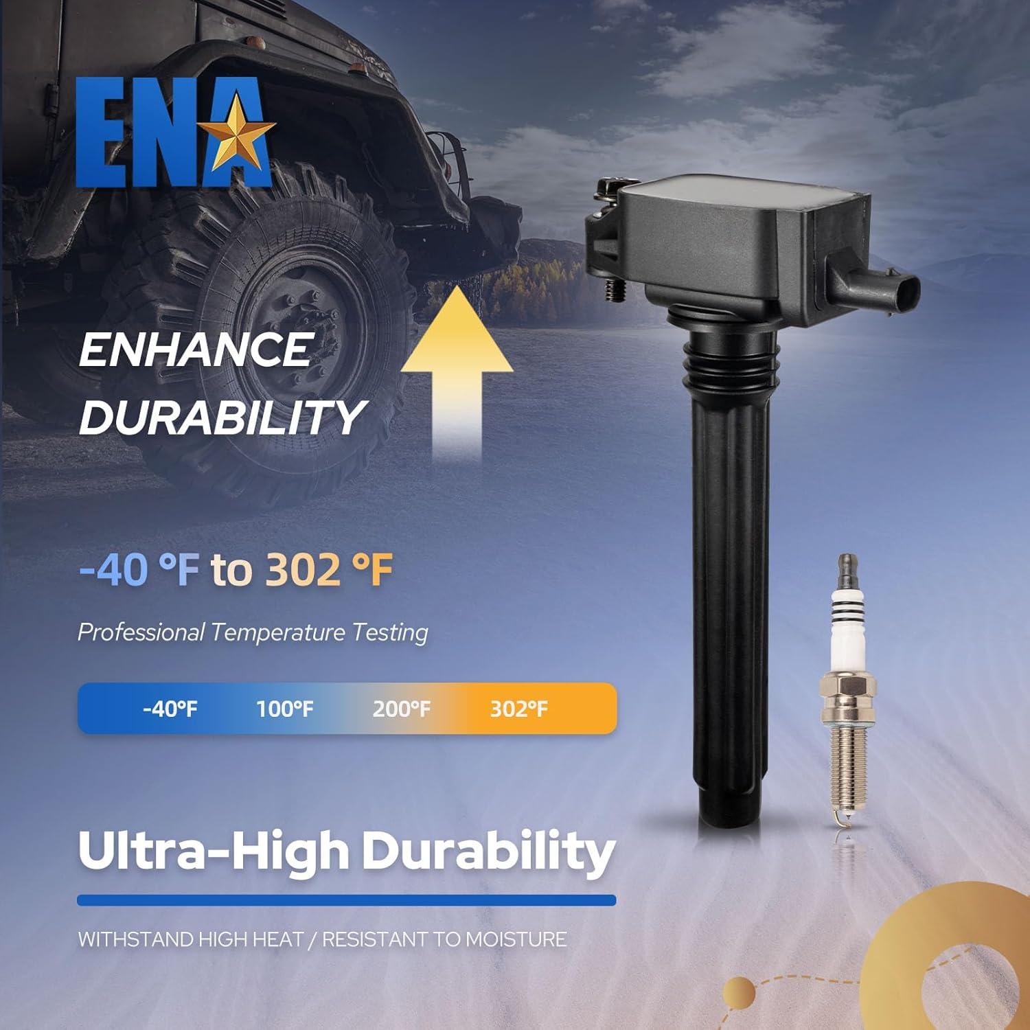 ENA Conjunto 6 Bobinas de Encendido y Bujías Iridio 3.6L V6