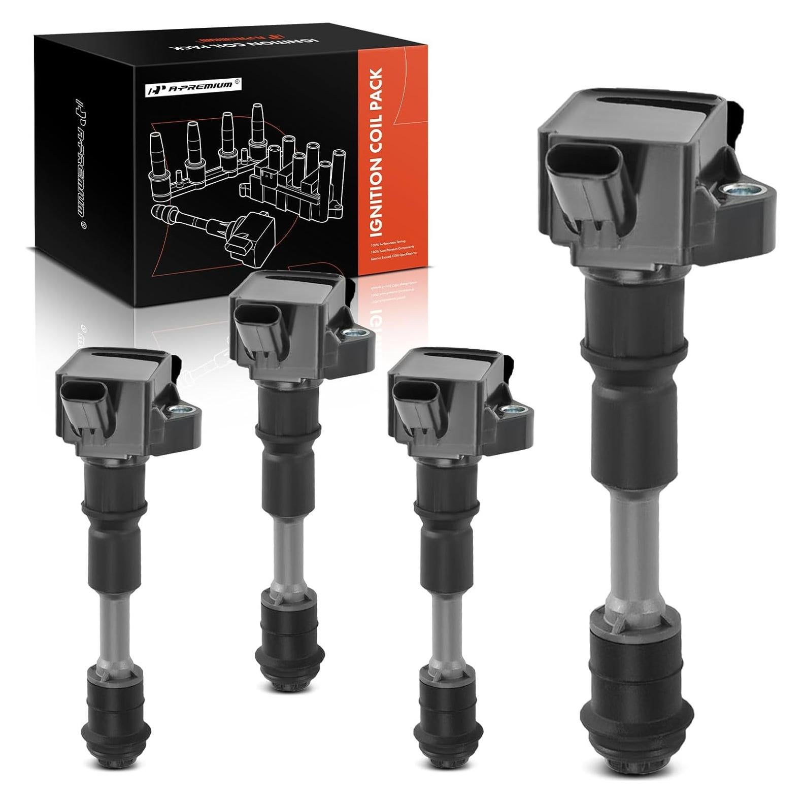 Bobinas de Encendido A-Premium 4PCS para Volvo L4 2.0L