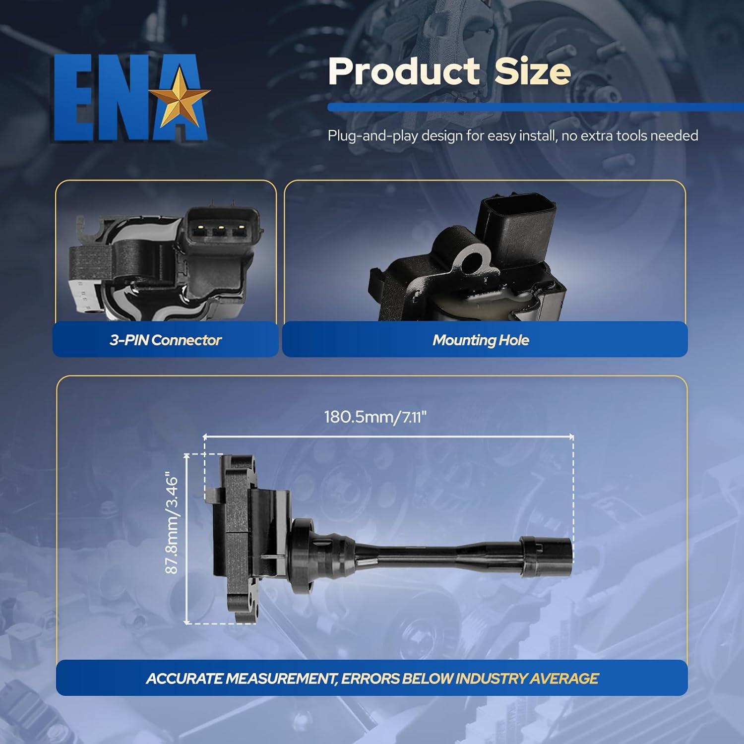 Bobinas de Encendido ENA UF295 para Mitsubishi y Chrysler
