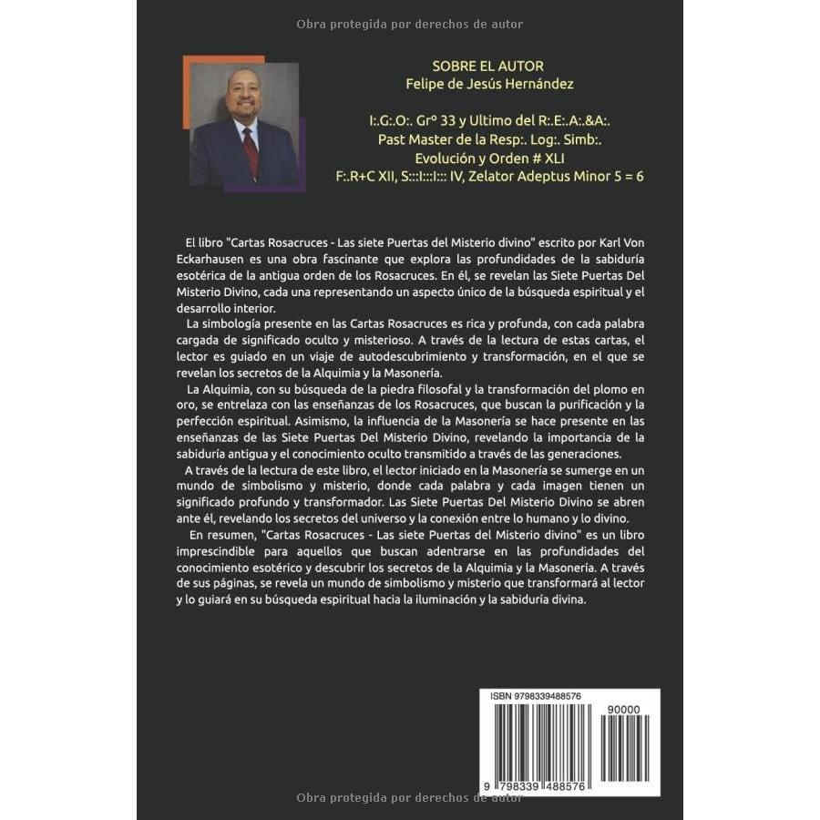 Cartas Rosacruces - Las Siete Puertas Del Misterio Divino: Masoneria Tradicional (Spanish Edition)