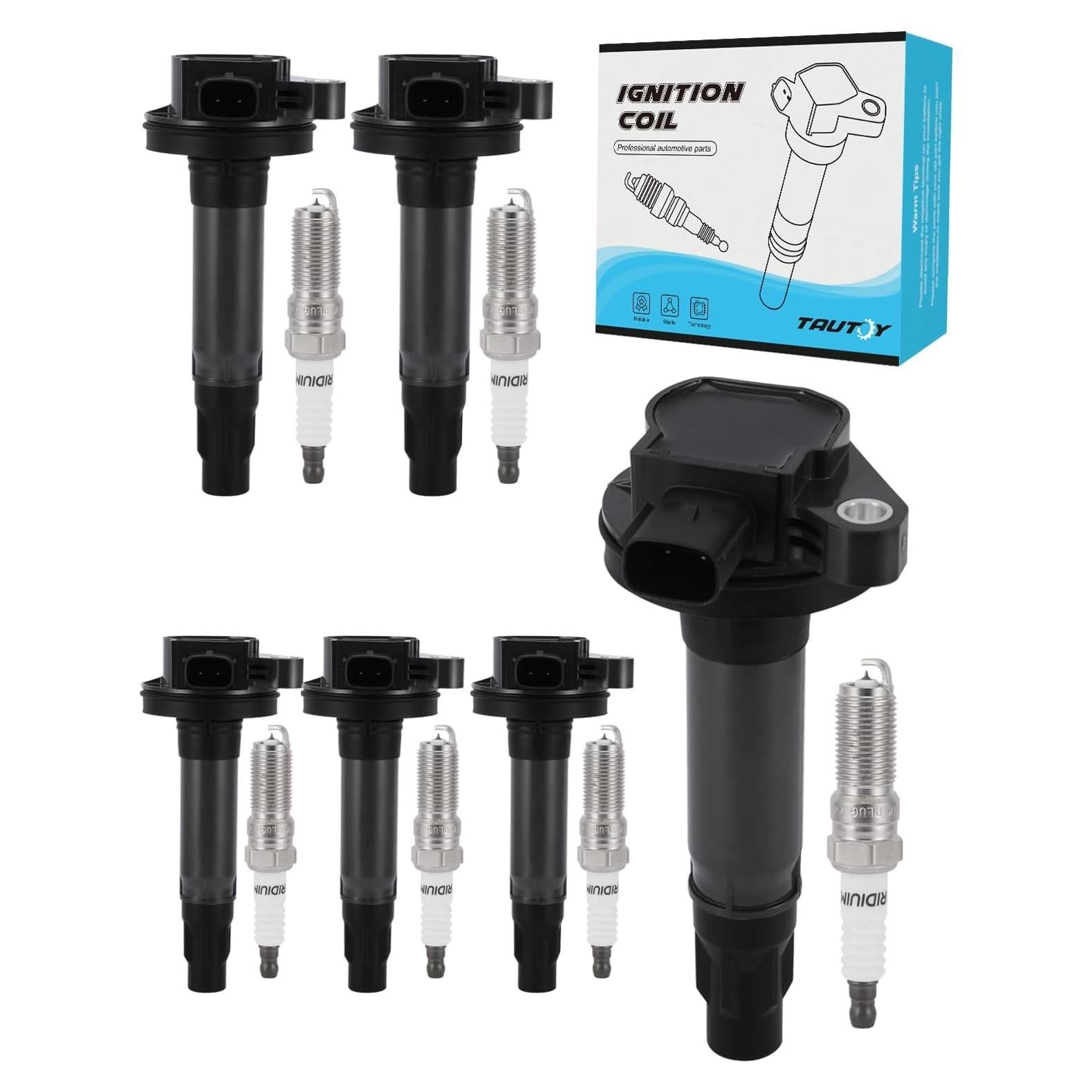 Juego de 6 Bobinas de Encendido TAUTOY UF553 para Ford y Lincoln