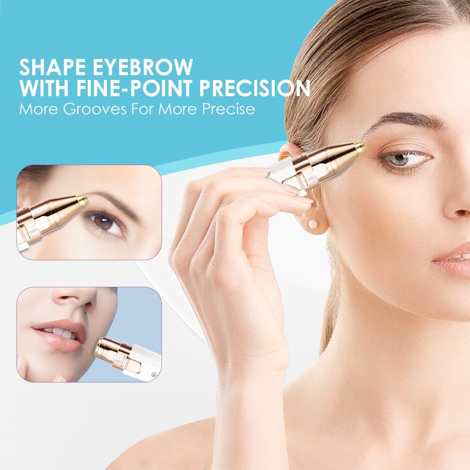 Recortador Facial VG VOGCREST 2 en 1 Indoloro con LED