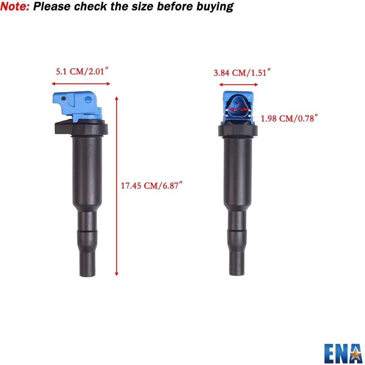 Bobinas de Encendido ENA para BMW - Juego de 4 Unidades