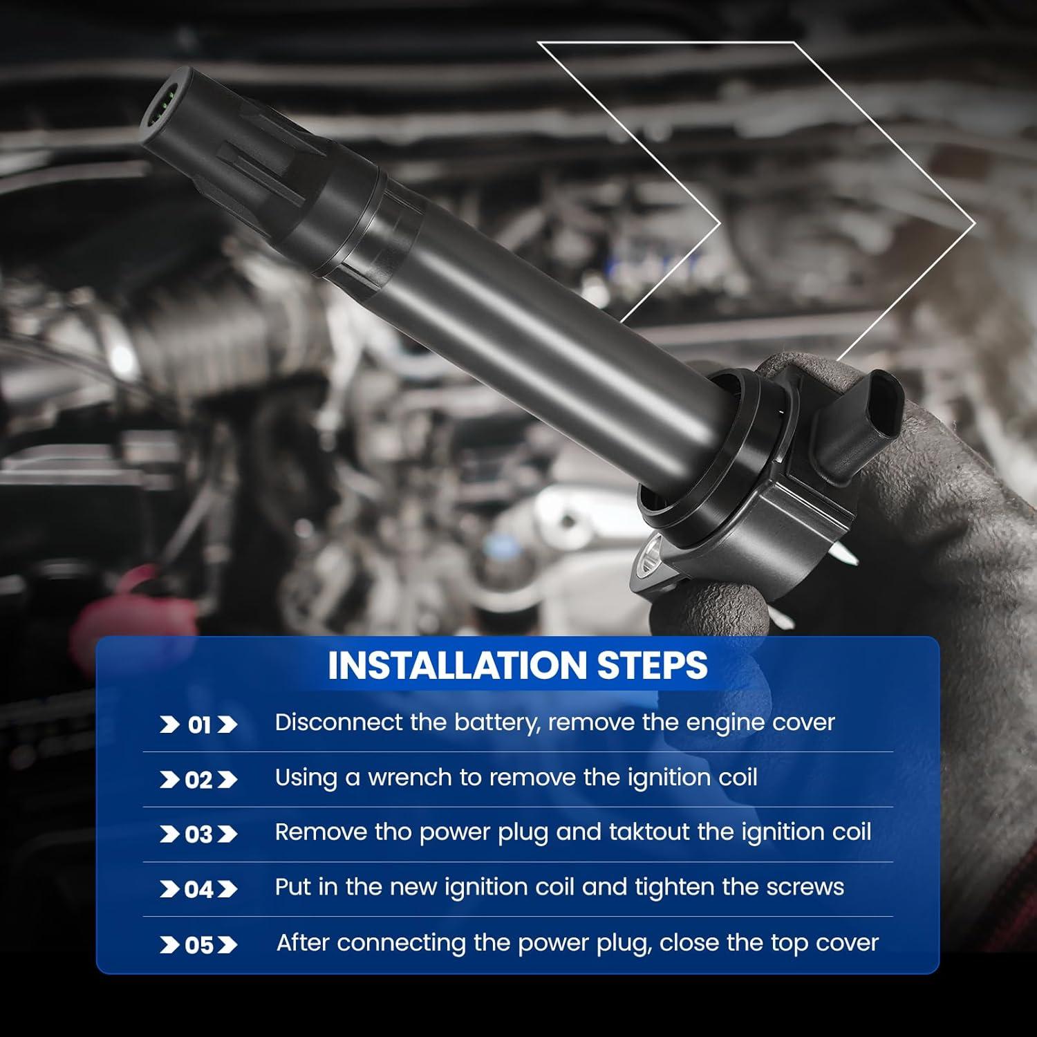 Bobinas de Encendido SYKRSS UF749 para Honda Civic 2016-2020