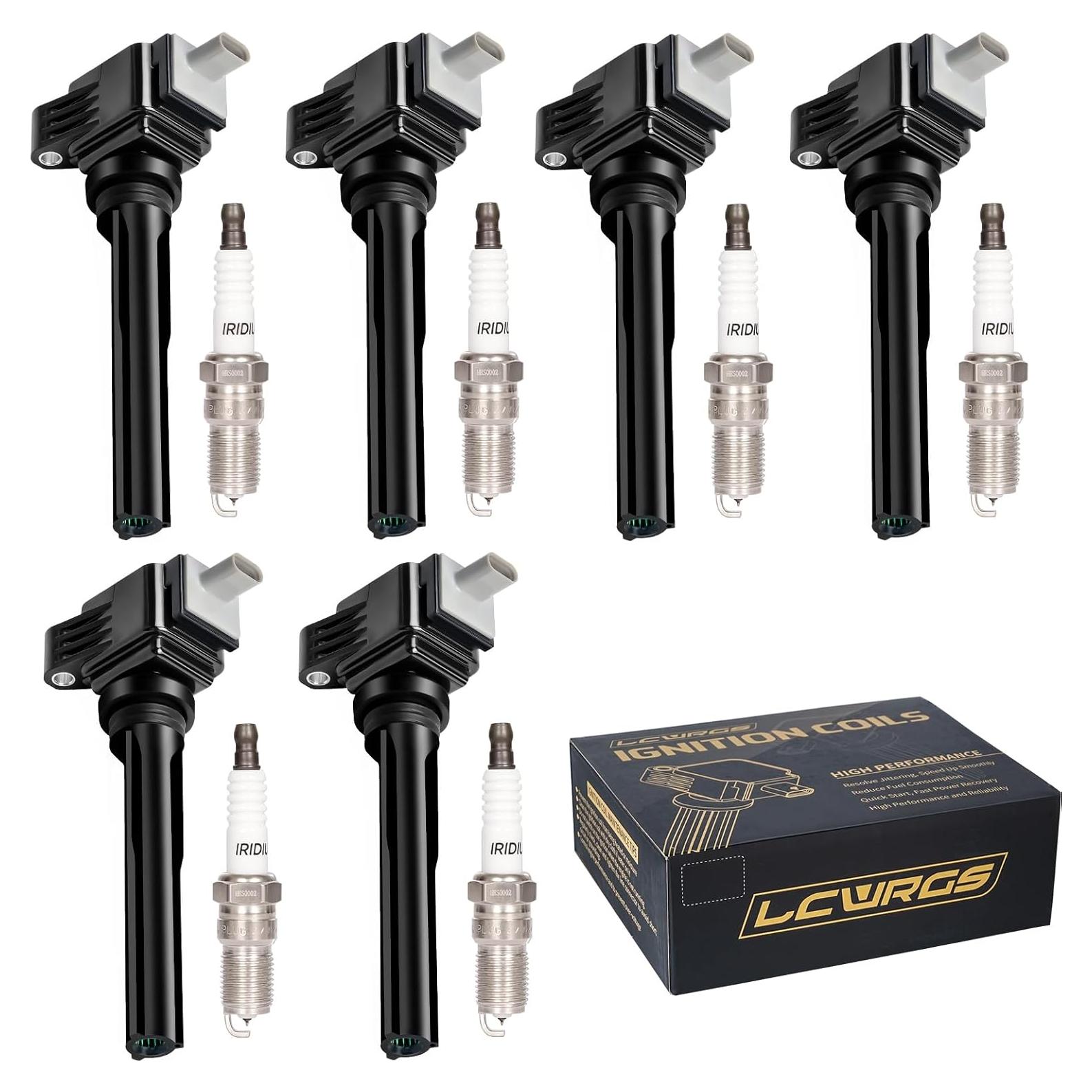 Paquete de bobinas de encendido y bujías LCWRGS Ford 3.5 V6 2017-2022