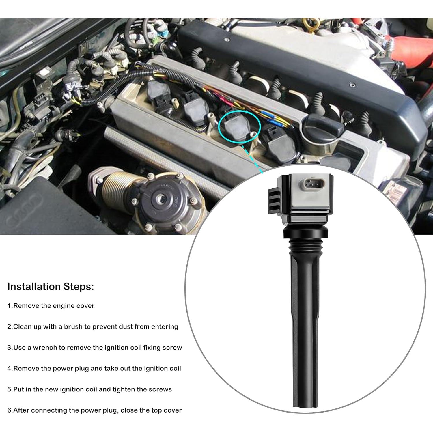 Paquete de bobinas de encendido y bujías LCWRGS Ford 3.5 V6 2017-2022