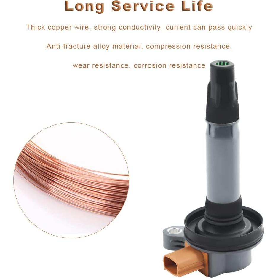 Bobinas de Encendido JDMON para Ford 3.5L V6 - 6 Pcs