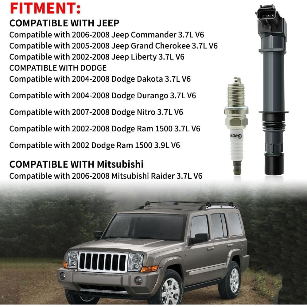 Juego de 6 Bobinas de Encendido y Bujías CNPAPC UF270