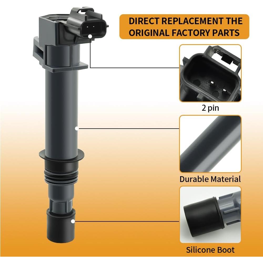 Juego de 6 Bobinas de Encendido y Bujías CNPAPC UF270