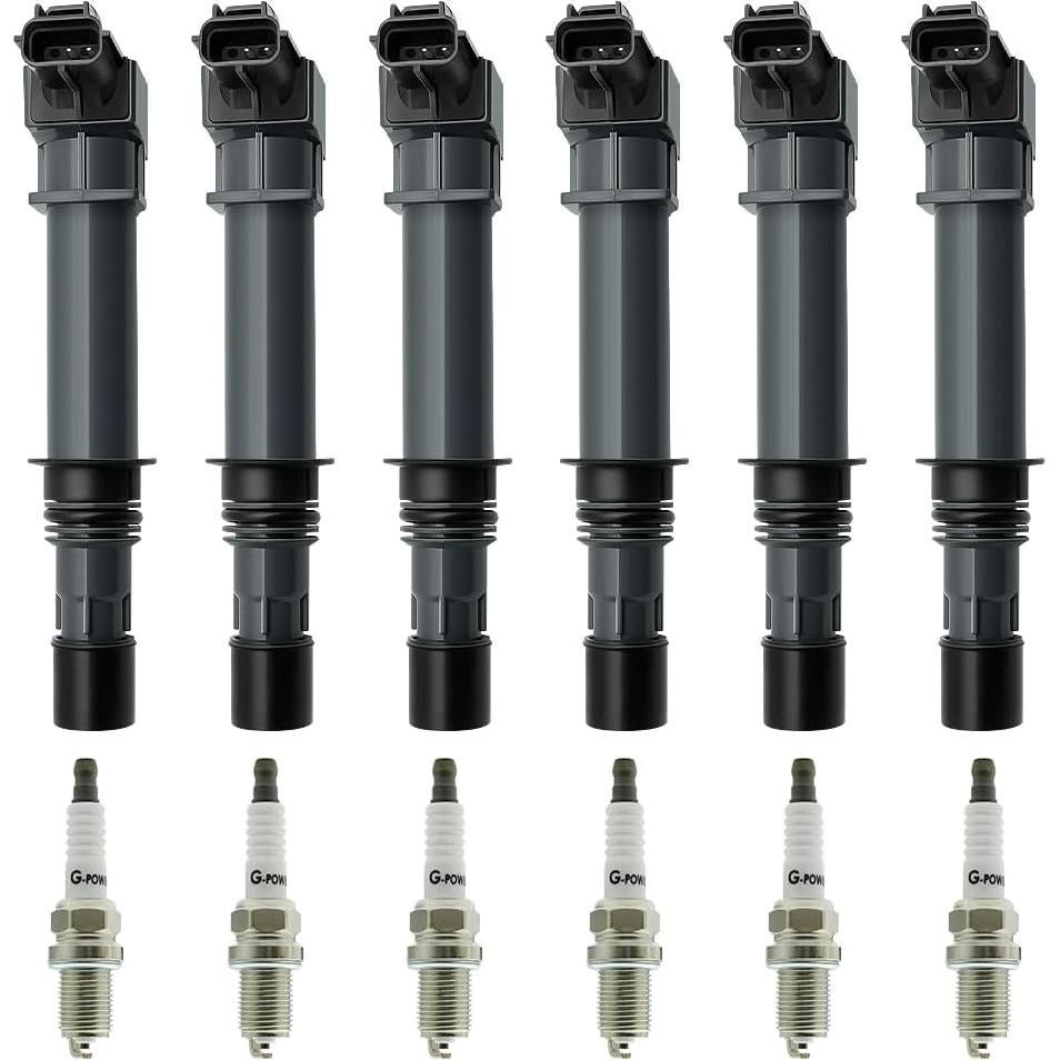 Juego de 6 Bobinas de Encendido y Bujías CNPAPC UF270