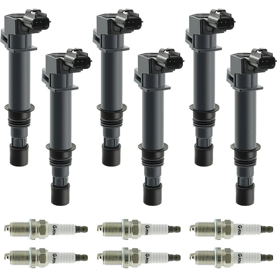 Juego de 6 Bobinas de Encendido y Bujías CNPAPC UF270