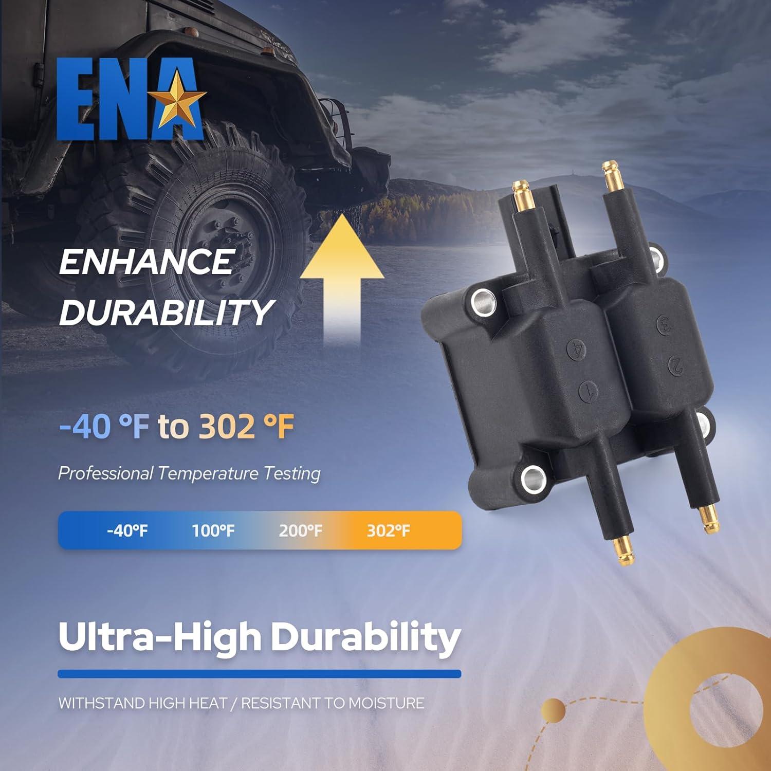 Pack de Bobinas de Encendido ENA para Chrysler Dodge Jeep 2.0L 2.4L