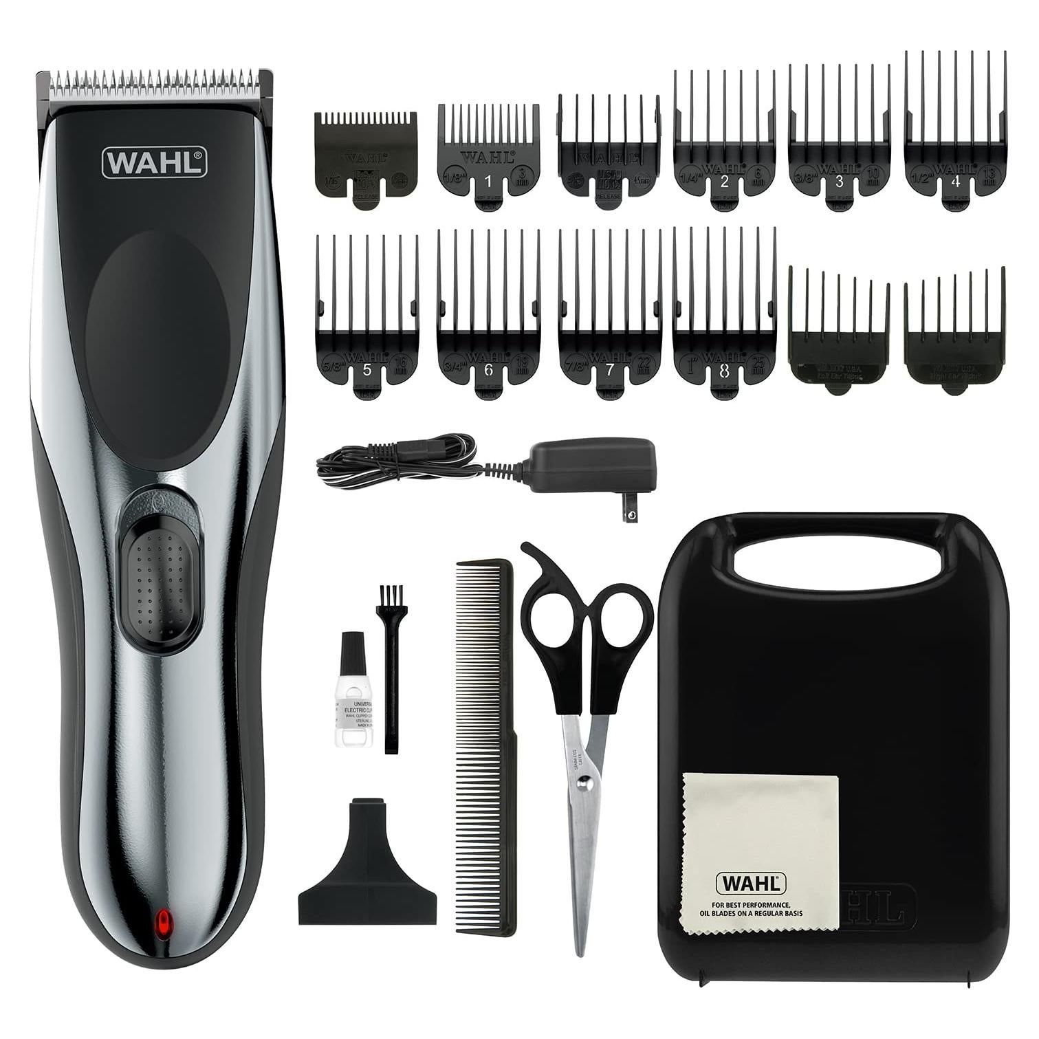 Cortapelos Wahl Clipper Recargable 21 Piezas 79434