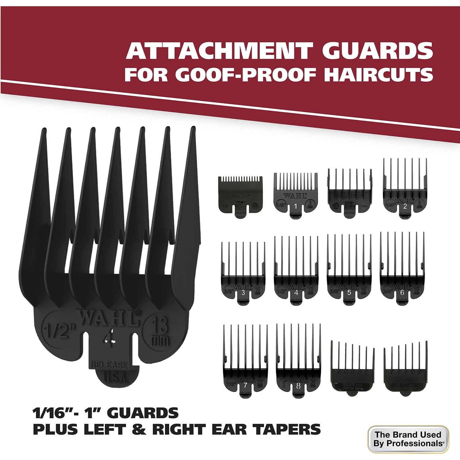 Cortapelos Wahl Clipper Recargable 21 Piezas 79434