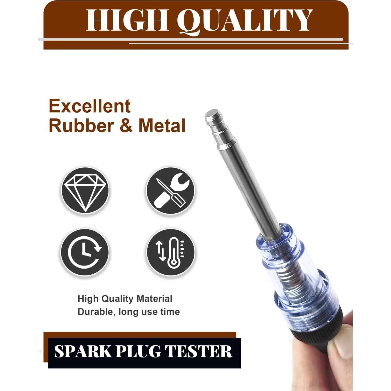 Probador de Bujías LTDCVTR para Motores de Gasolina