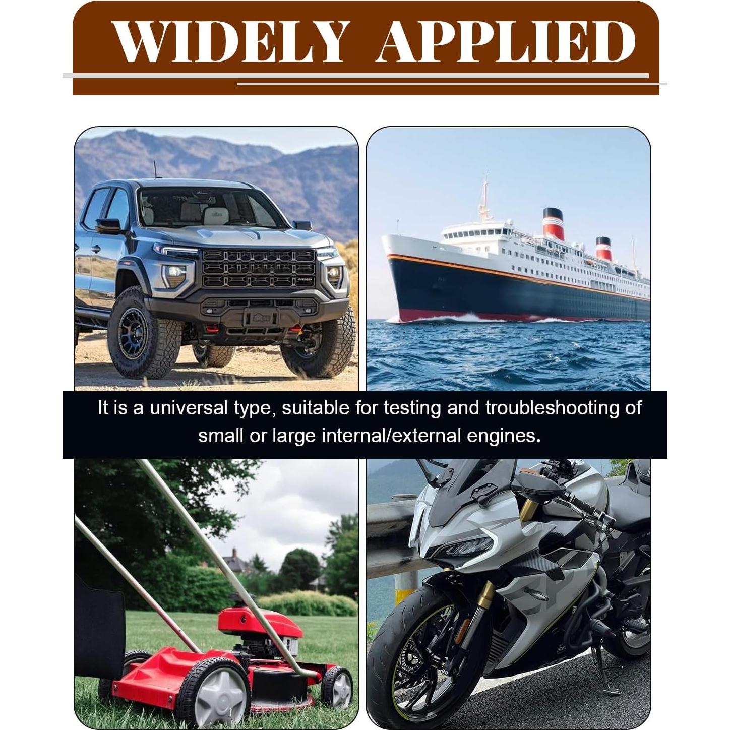 Probador de Bujías LTDCVTR para Motores de Gasolina