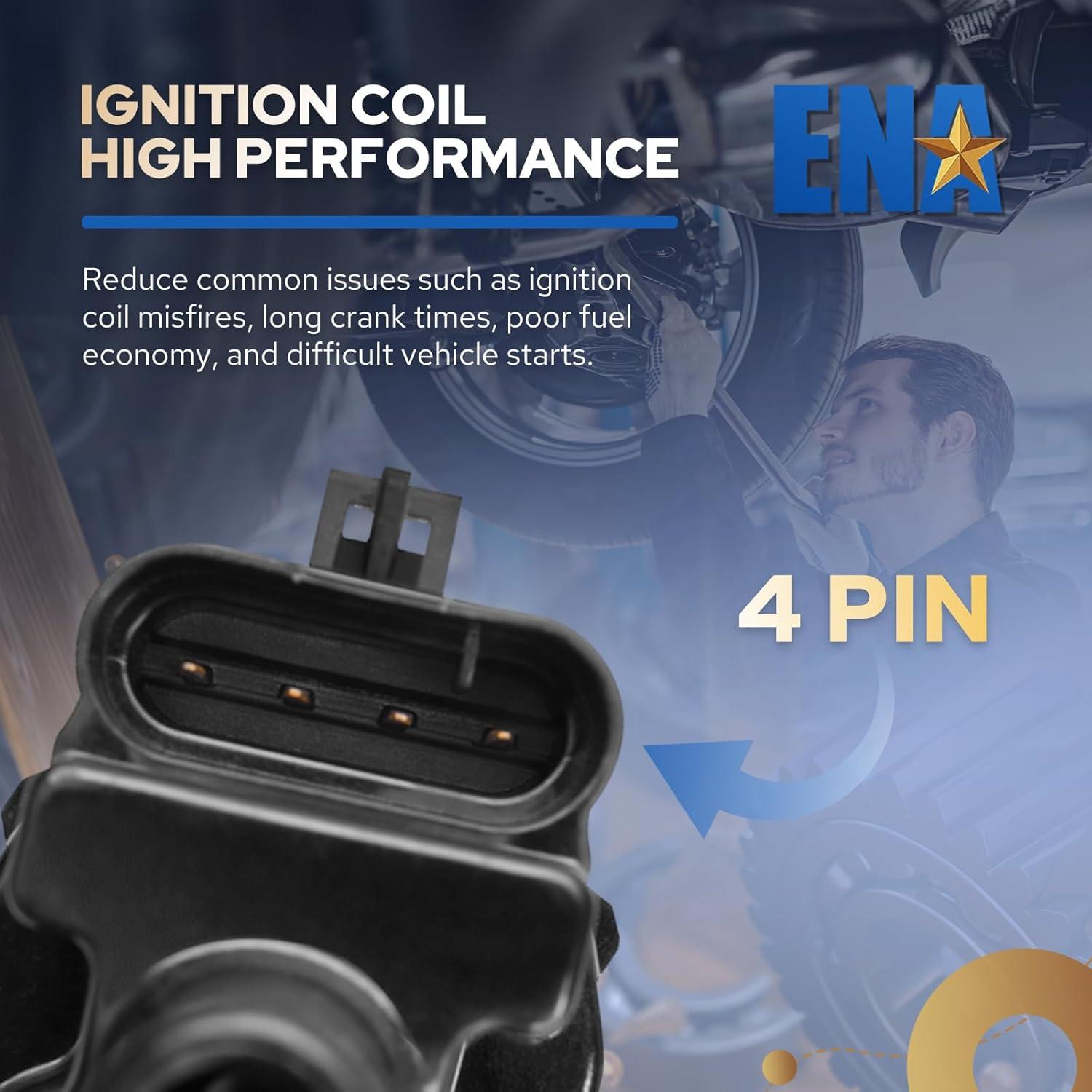Bobinas de Encendido ENA para Chevrolet V8 5.7L 8 Piezas