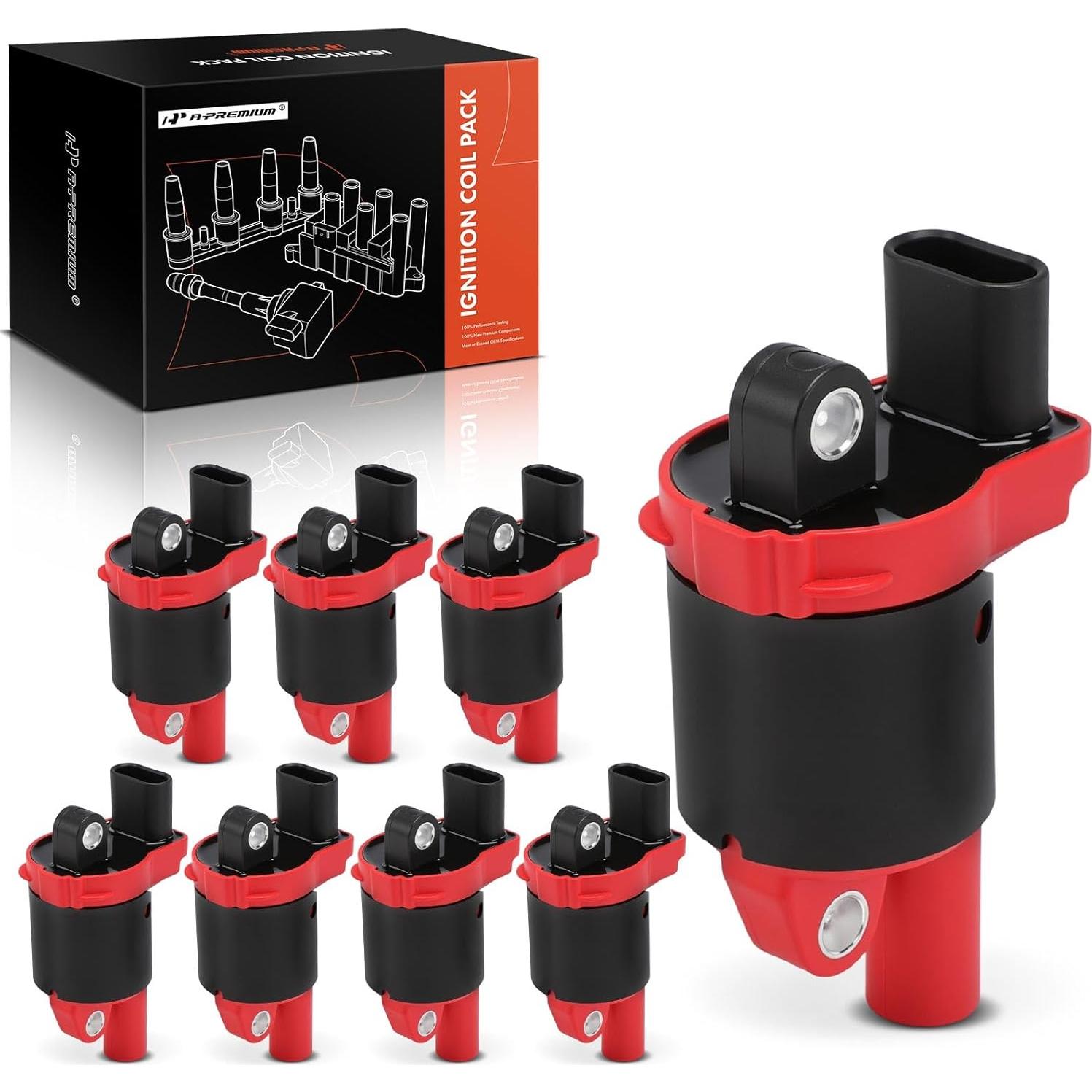 Bobinas de Encendido A-Premium para Chevrolet y GMC - Juego de 8