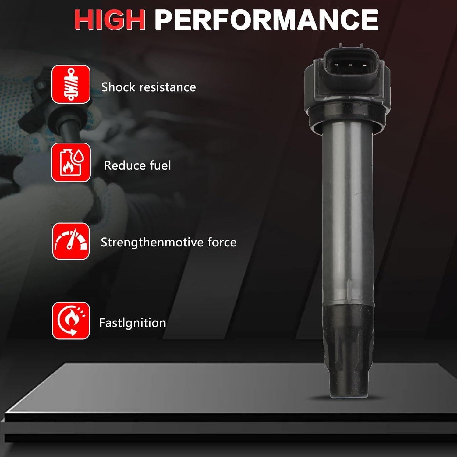 Bobina de Encendido CASEONJAN UF589 para Mitsubishi Lancer/Outlander